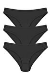 Bikini Model Külot 3 lü Paket  Pamuk