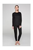 Bonbonetti Unisex Siyah Termal Içlik Takım