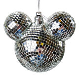 Disney Lisanslı Yılbaşı Süsleri-DISCO SİLVER