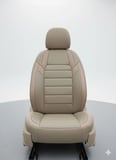 Monza Bej Serisi Peugeot 2008 Koltuk Kılıfı TAM SET