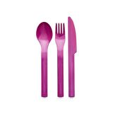 Tupperware Piknik Servis Seti Koyu Mor