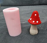 3 Boyutlu 6,5cm Mantar Silikon Kalıp K-1232