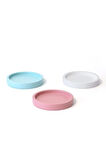 7,8cm Yuvarlak Mum Tabağı, Saksı Bardak Altlığı, Mumluk, Sunumluk Silikon Kalıp K-1311