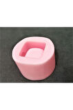 3 Boyutlu 3,7cm Piramit Mum Silikon Kalıp K-1341, Taş Tozu Sabun Alçı Mum Kalıbı