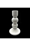Boğumlu 15cm Şamdan Mumluk Silikon Kalıp K-1353