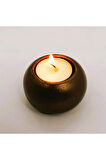 6,7cm Yuvarlak Top Tealight Mumluk Silikon Kalıp K-1359, Kokulu Taş Sabun Alçı Mum Kalıbı