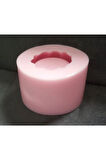 14,5cm Sukulent Lotus Nilüfer Çiçek Mumluk Tealight Silikon Kalıp K-1388