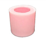 Lavanta Kabartmalı 9cm Saksı Silikon Kalıp K-150, Polyester Çimento Taş Tozu Alçı Kalıbı