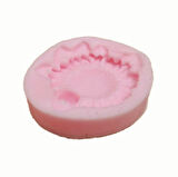 Mini Ayçiçeği Çiçek Uğur Böceği 5 Cm Silikon Kalıp K-237