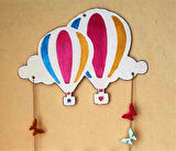 Uçan Balon Askılı Pano Silikon Kalıp K-396