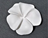 Frangipani Plumeria Çiçeği 7,8cm Çiçek Silikon Kalıp K-705, Taş Tozu Sabun Alçı Mum Kalıbı