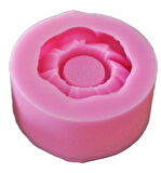 12cm Lotus Çiçek Tealight Mumluk Silikon Kalıp K-727