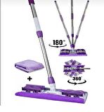 Mikrofiber Yedek Bez Hediyeli Yer Mopu Fayans Duvar Yüzey Temizlik Mikrofiber Mandallı Mop