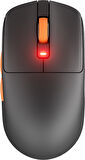 Royal Kludge M30 Siyah-Turuncu 1K Hz Kablosuz Gaming Mouse 12.000 DPI