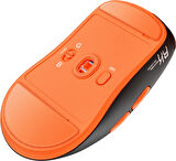 Royal Kludge M30 Siyah-Turuncu 1K Hz Kablosuz Gaming Mouse 12.000 DPI