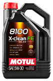 MOTUL 8100 X-CLEAN FE 5W30 Motor Yağı (HTC-DPF)  5 Litre