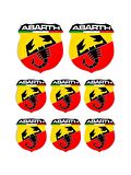 ABARTH LOGO A4 STİCKER - ETİKET