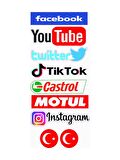 SOSYAL MEDYA ETİKET SETİ