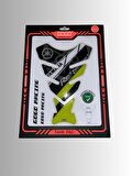 YAMAHA TANK PAD 3D SARI SİYAH