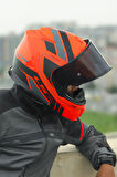 STORM 2 FIST MAT TURUNCU-SİYAH KASK