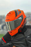 STORM 2 FIST MAT TURUNCU-SİYAH KASK