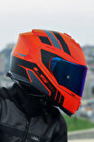 STORM 2 FIST MAT TURUNCU-SİYAH KASK