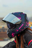 STORM 2 BURST MAT SİYAH-PEMBE KASK