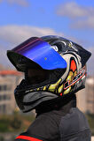 RAPID 2 RACE SPOX GRİ-KIRMIZI KASK