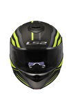 Strobe 2 Phantom Mat Tıtanıum-neon Sarı Kask