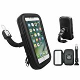 QASUL  Su Geçirmez Bisiklet Motorsiklet Atv Motosiklet Telefon Tutucu Tutacağı Weather Resistant Bike Mount