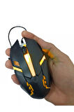 Thunder RGB Kablolu 7 Renk Modu Gaming Oyuncu Optik Mouse