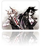 Mouse Pad 40X30cm Anime Warrior MP444030 Büyük Boy Uyumlu Gaming Oyuncu Kaymaz Kauçuk Taban Dikişli Kenar Mousepad