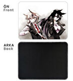 Mouse Pad 40X30cm Anime Warrior MP444030 Büyük Boy Uyumlu Gaming Oyuncu Kaymaz Kauçuk Taban Dikişli Kenar Mousepad
