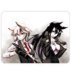 Mouse Pad 40X30cm Anime Warrior MP444030 Büyük Boy Uyumlu Gaming Oyuncu Kaymaz Kauçuk Taban Dikişli Kenar Mousepad