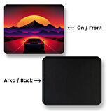 Car Ride 22x18cm MP482218 Mini Boy Gaming Mousepad Dikişsiz Kenar Kaymaz Kauçuk Taban 22x18cm