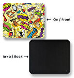Funny Figures 22x18cm MP522218 ilyuka Mini Boy Gaming Mousepad Dikişsiz Kenar Kaymaz Kauçuk Taban 22x18cm