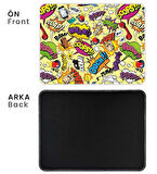 Mouse Pad 40X30cm Funny Figures MP524030 Büyük Boy Uyumlu Gaming Oyuncu Kaymaz Kauçuk Taban Dikişli Kenar Mousepad