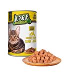 Jungle Tavuklu Sebzeli Kedi Konservesi 415gr