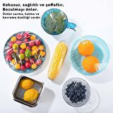 Makro Wrap Gıda Streç Film Folyo 1500m x 30 cm 8 Micron 1 Adet, Dökme, Kutusuz, Anti-fog Özellikli
