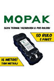 56x16 Termal Yazarkasa Pos Rulosu 5 Paket 50 Adet Rulo