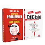 Pegem KPSS ALES DGS Problemler Ezberbozan ve AKM Dil Bilgisi Soru Bankası Seti 2 Kitap