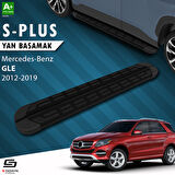 S-Dizayn Mercedes GLE W166 S-Plus Siyah Yan Basamak 193 Cm 2012-2019 A+ Kalite