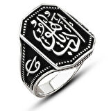 Lucky Life 925 Ayar Gumuss Edeb Ya Hu Erkek Yüzük