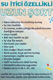 Lacivert Uzun Boy Basic Model Su İtici Özellikli Düz Renk Erkek Plaj Deniz Şort Mayo - 2206-Lacivert
