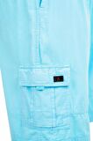 Mint Kargo Cepli Beli Lastikli Unisex Keten Şort  %100 Pamuk 