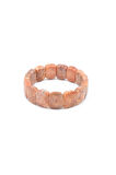 Rolex Model Oval Kesim Hakiki Doğal Mercan Bileklik 003