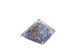 Hakiki Doğal Lapis Lazuli Taşı Orgonit Piramit 35 Gram