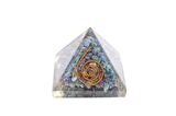 Hakiki Doğal Apatit Taşı Orgonit Piramit