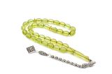 USTA İŞİ ORİJİNAL ARPA KESİM DOMİNİK DAMLA KEHRİBAR TESBİH 14 GR 1.KALİTE