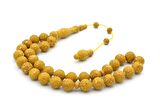 USTA İŞİ SİSTEMLİ KÜRE KESİM ZENCEFİL TESBİH İRİ BOY 003